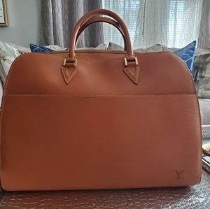 Louis Vuitton Brown Epi Leather Sorbonne